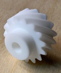 Gear printed in Light Link™ PVDF SLA resin.