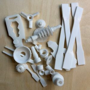 Parts printed with Light Link™ PVDF SLA resin.
